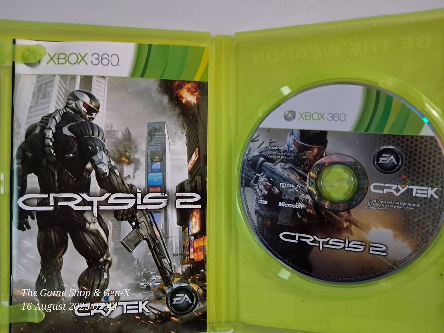 XBOX 360 CRYSIS 2 - CIB