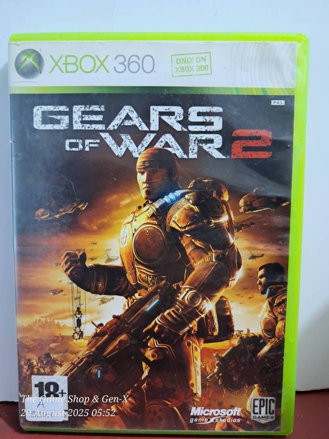 (XBOX360) GEARS OF WAR 2 - NO MANUAL