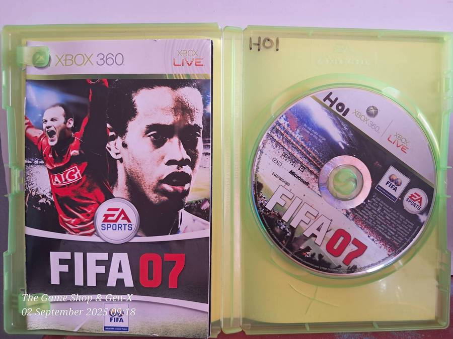 XBOX 360 FIFA 07 + MANUAL