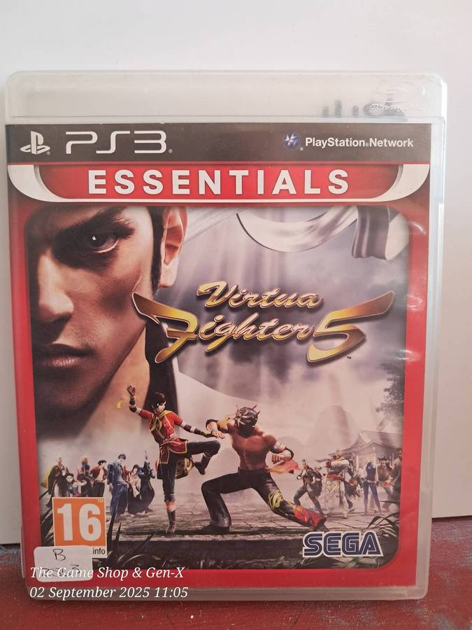 PS3 VIRTUA FIGHTER 5 + MANUAL