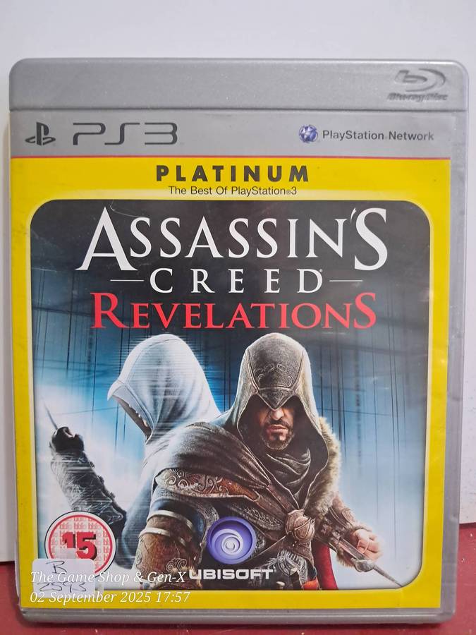 PS3 ASSASSINS CREED : REVELATION + MANUAL