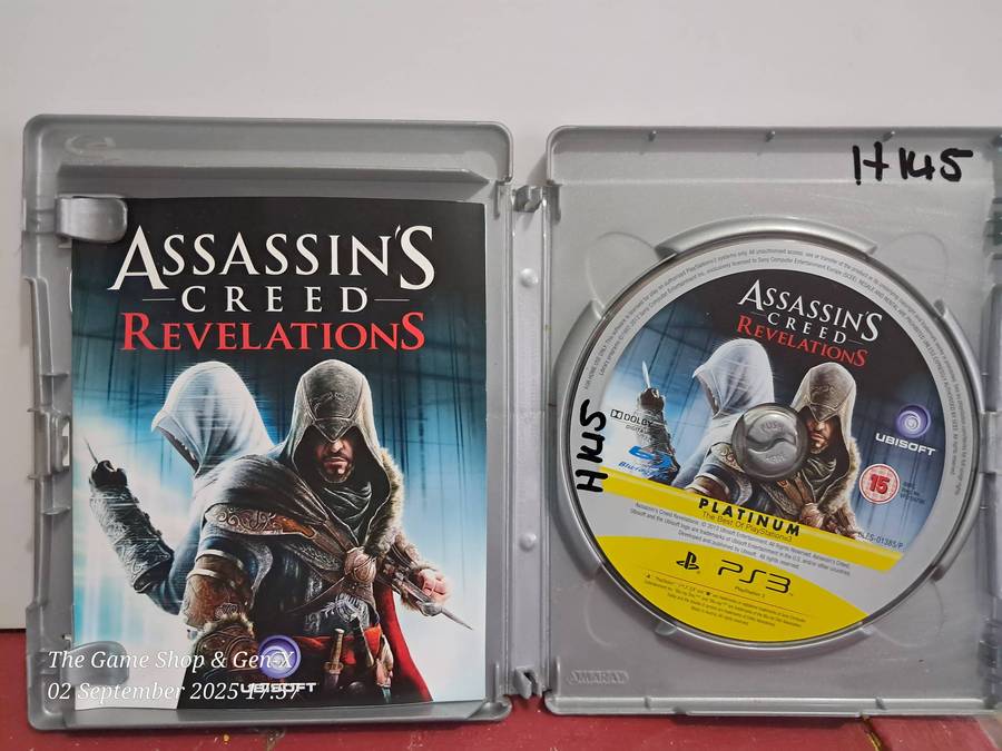 PS3 ASSASSINS CREED : REVELATION + MANUAL