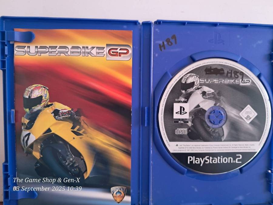 PS2 SUPERBIKES GP + MANUAL