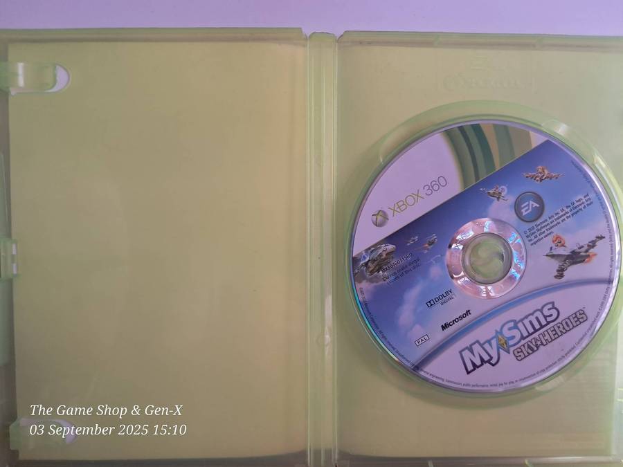 XBOX 360 MY SIMS : SKY HEROES - NO MANUAL