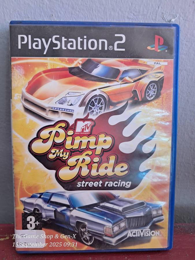 PS2 PIMP MY RIDE : STREET RACING + MANUAL