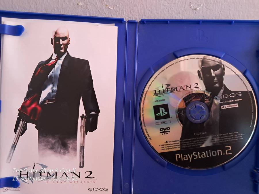 PS2 HITMAN 2 SILENT ASSASSIN + MANUAL