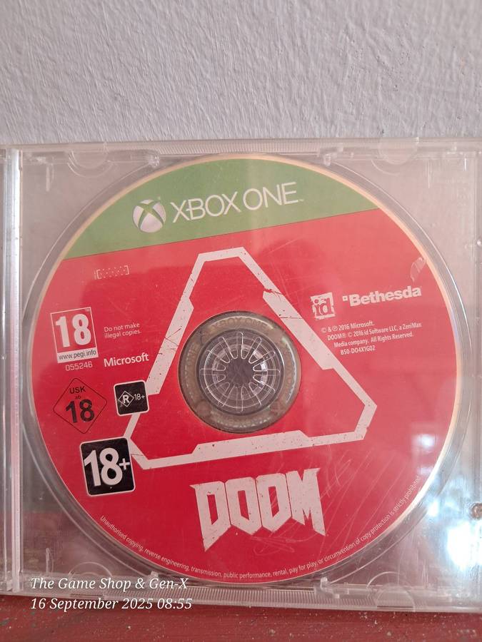 XBOX ONE : DOOM (DISC ONLY)