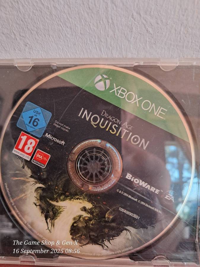 XBOX ONE : DRAGON AGE INQUISITION (DISC ONLY)