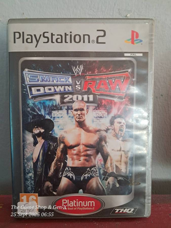 PS2 SMACKDOWN VS RAW 2011 - CIB