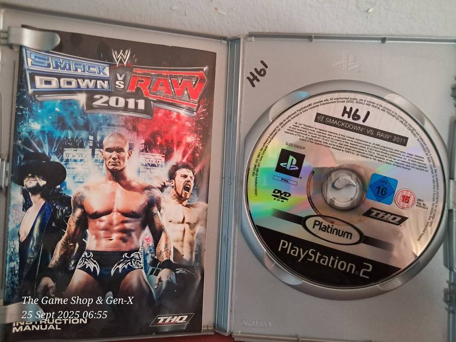PS2 SMACKDOWN VS RAW 2011 - CIB