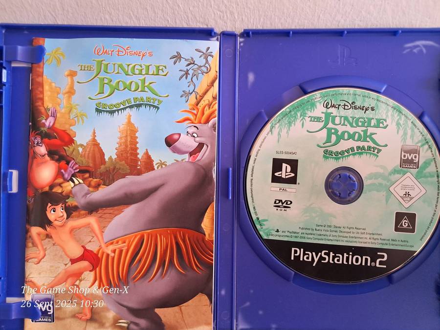 PS2 JUNGLE BOOK : GROOVE PARTY - CIB