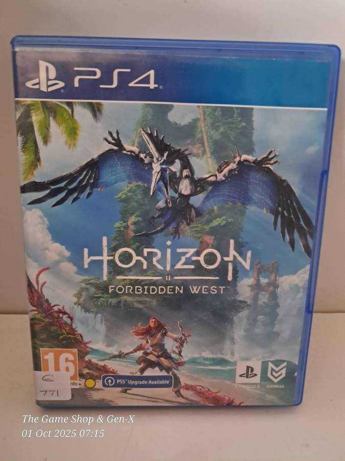 PS4 HORIZON FORBIDDEN WEST - NO MANUAL