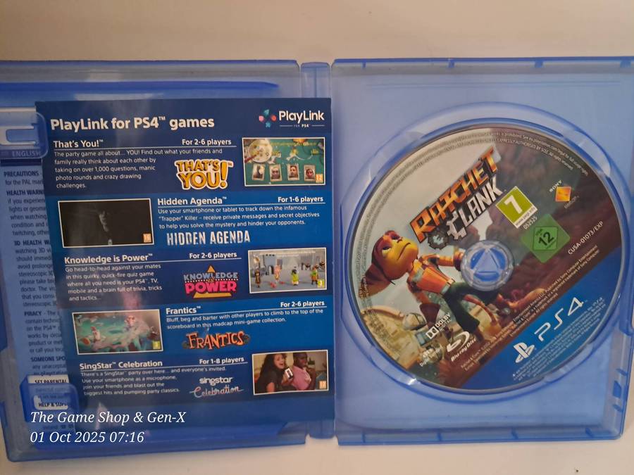 PS4 RATCHET & CLANK