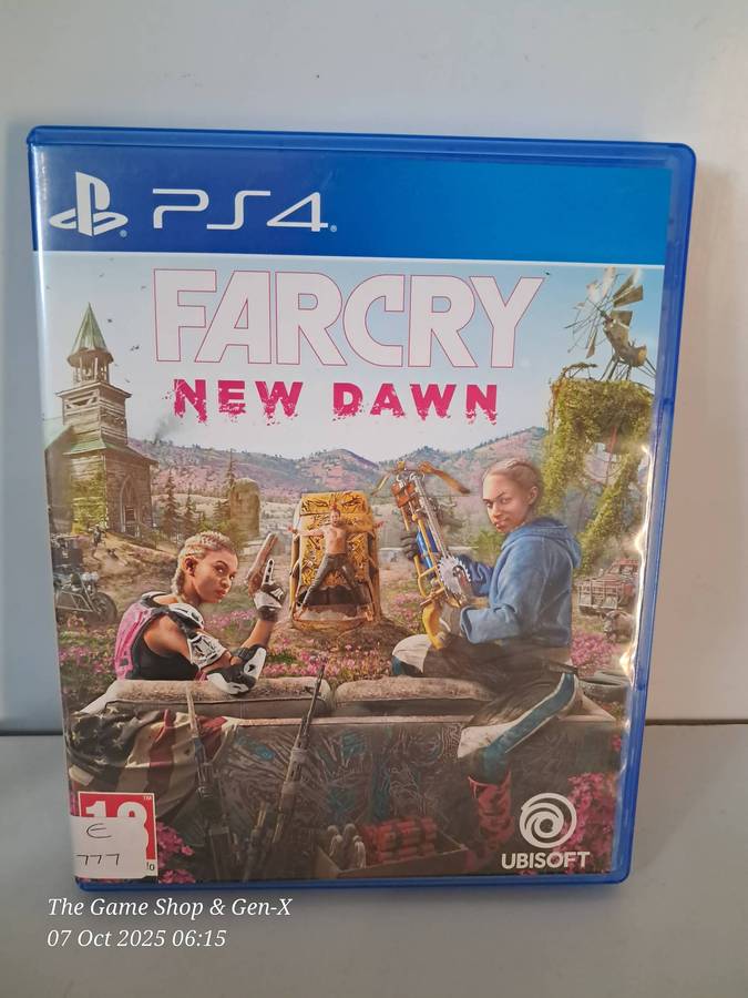 PS4 FARCRY : NEW DAWN + MANUAL