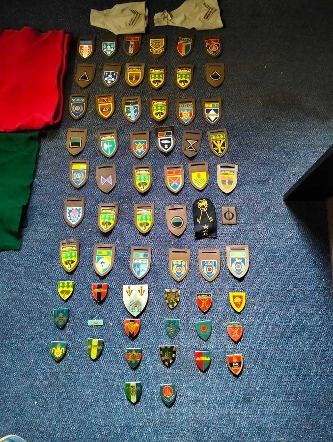 Military insignia and badges