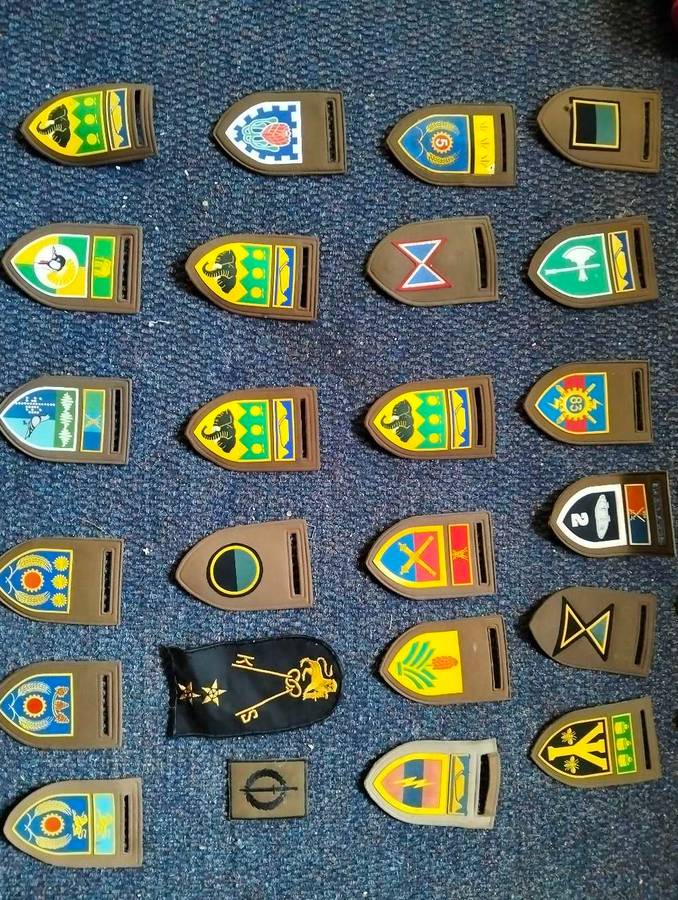 Military insignia and badges