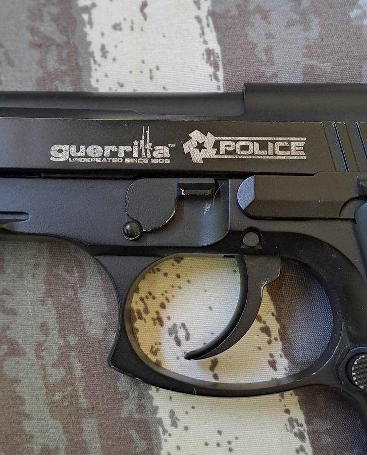 Guerrila Police .177 Cll 4.52Mm Pellet Gun. ( Not Tested)