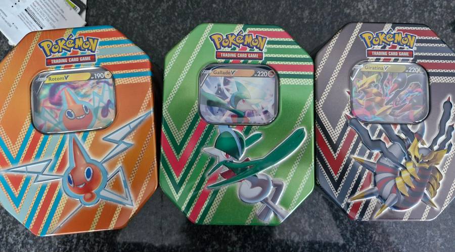 GENUINE POKEMON CARDS - AS NEW STILL IN THEIR ORIGINAL CONTAINERS