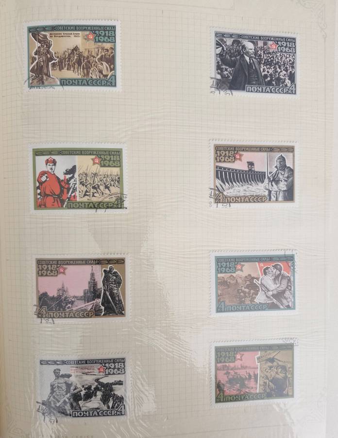 94 pages of Russian stamps 1966 onwards