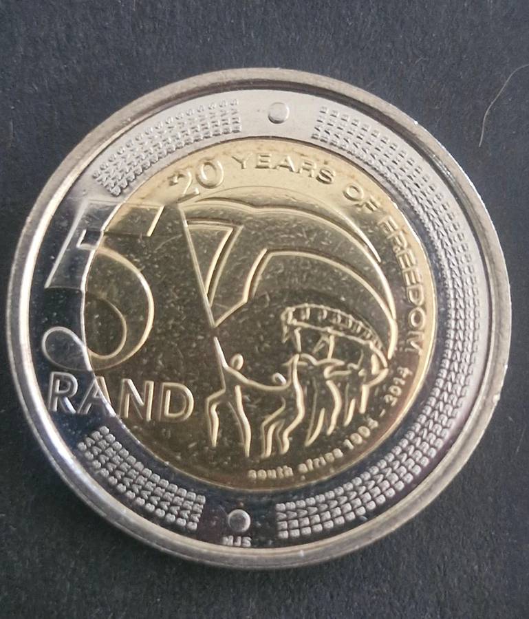 COLLECTION OF 8 MANDELA COMMEMORATIVE COINS INCL 1994 PRESIDENTIAL INAUGURATION