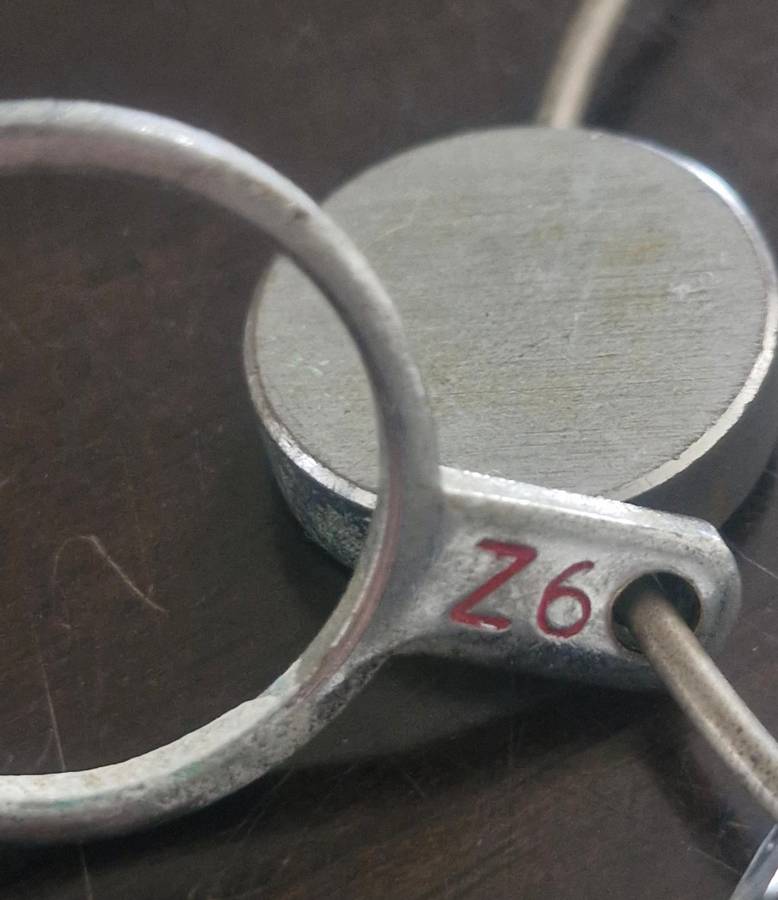 Jewellers ring finger sizer