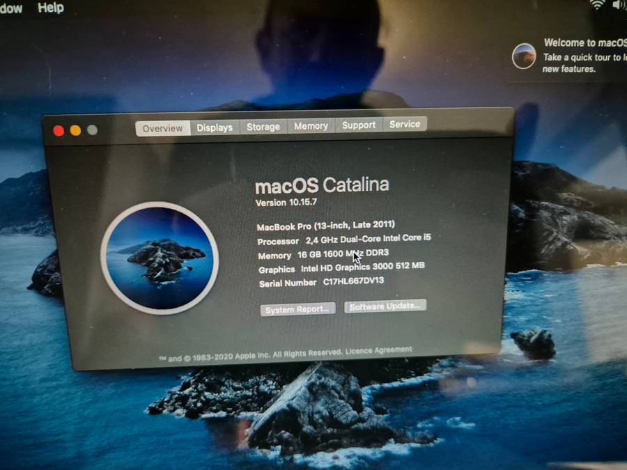 **** APPLE MACBOOK PRO 13"  i5 with 250GB SSD  *** A1278 2011