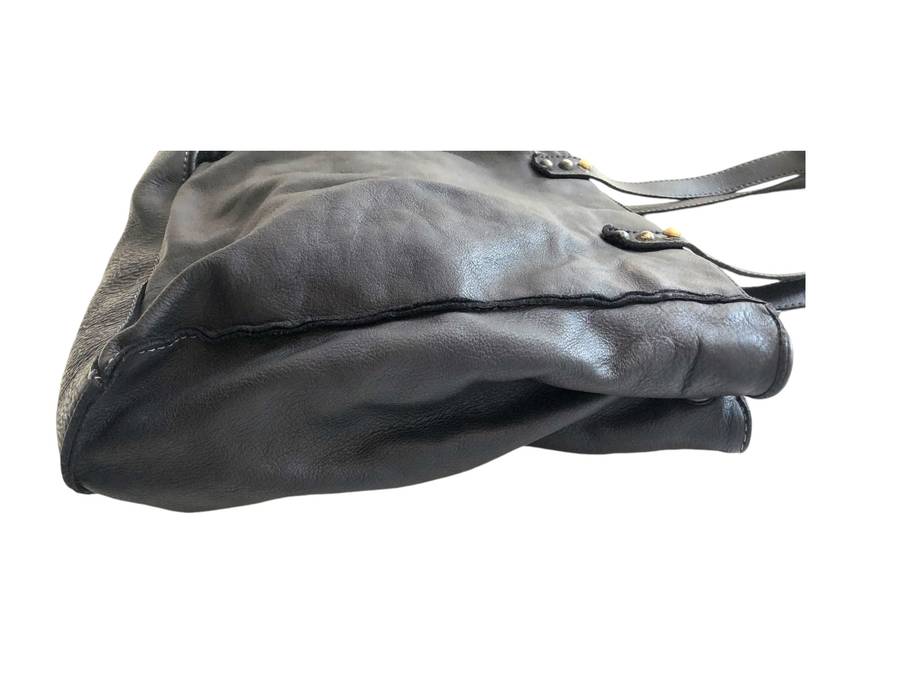 GENUINE LEATHER SHOULDER BAG