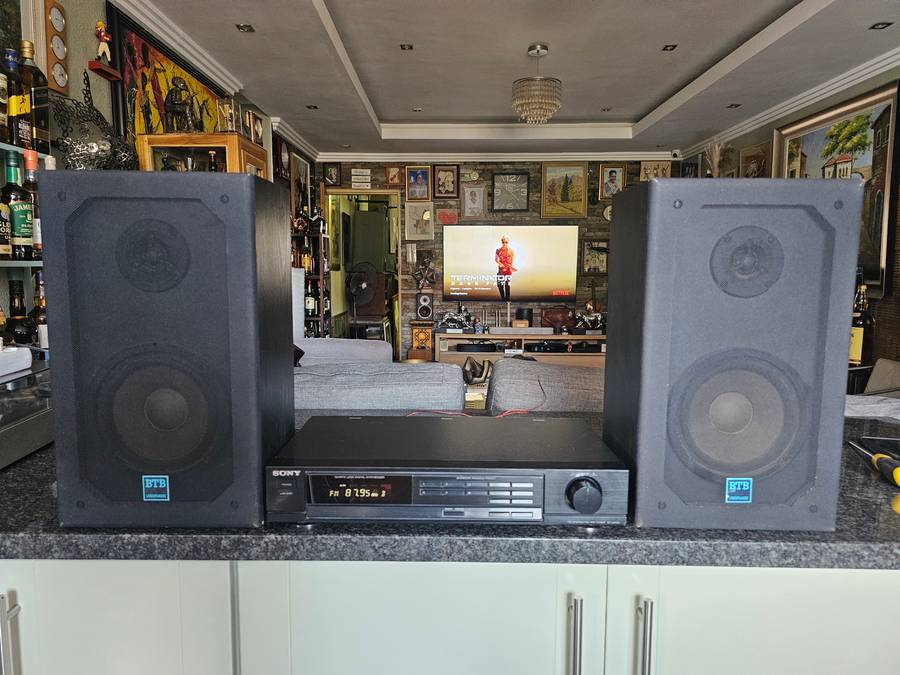 Vintage Sony 1990s St-jx401 Digital Am FM Stereo Tuner