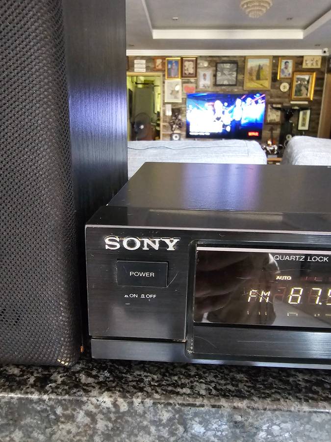 Vintage Sony 1990s St-jx401 Digital Am FM Stereo Tuner