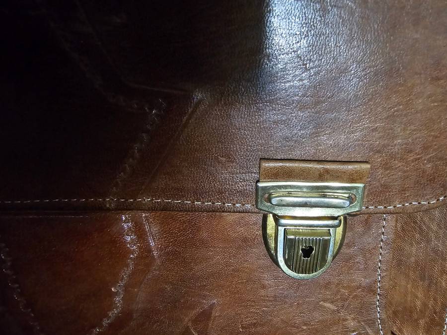 Vintage Leather Laptop Bag