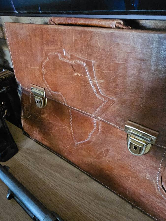 Vintage Leather Laptop Bag