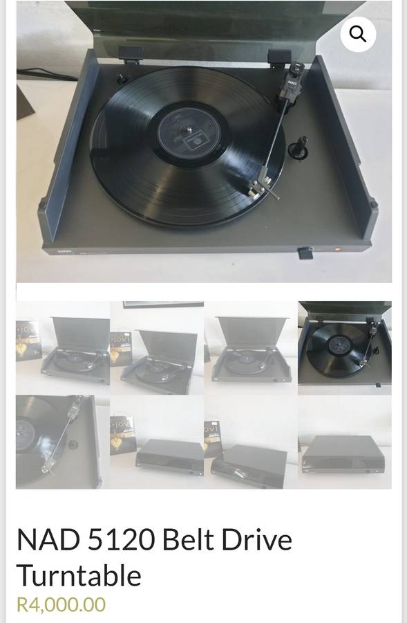 NAD 5120 Belt Drive Turntable
