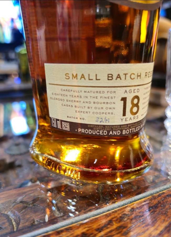 Glenfiddich 18 year Small Batch Reserve Old Bottling Whisky