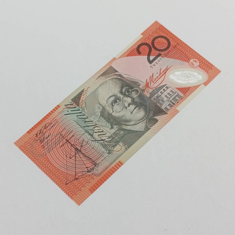Australia $20 Fraser Evans uncirculated  banknote