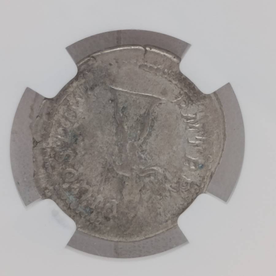 Roman Empire Septimius  Severus AD 193-211 AR Denarius graded VF by NGC Ancients