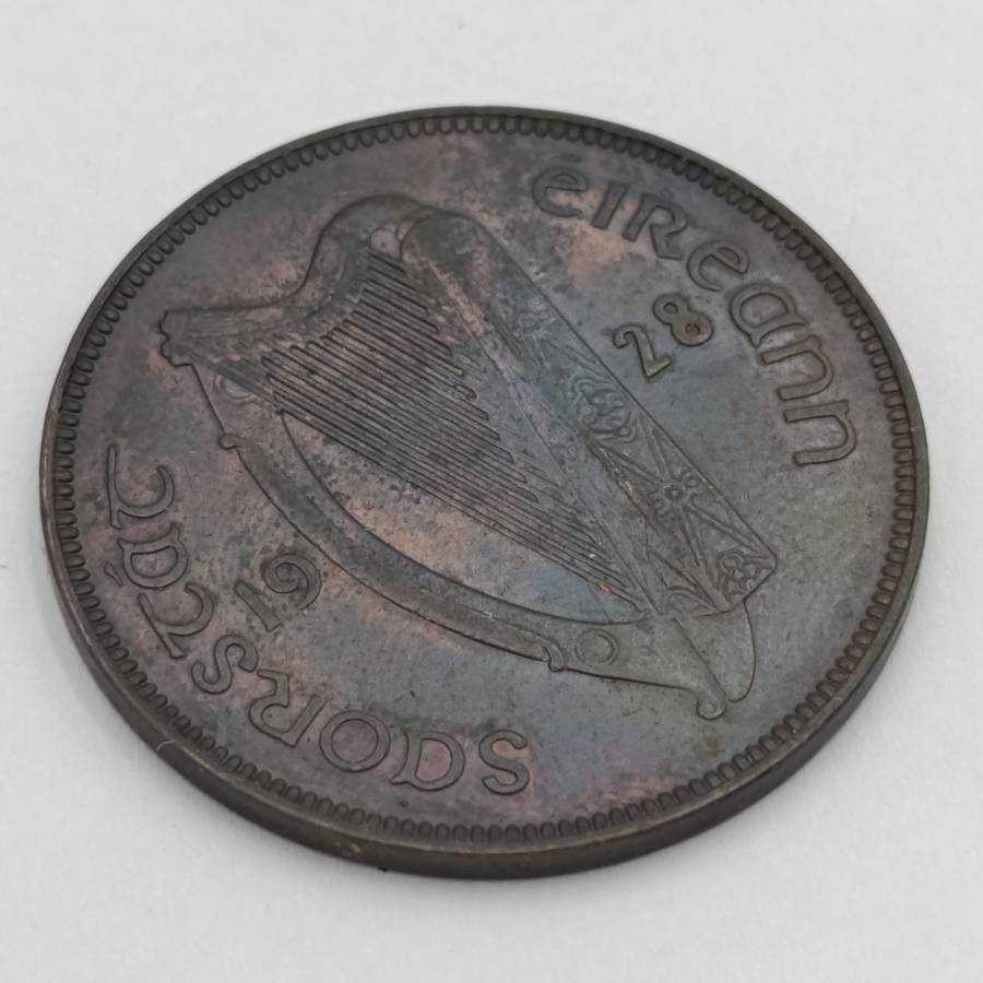 Ireland 1928 penny uncirculated