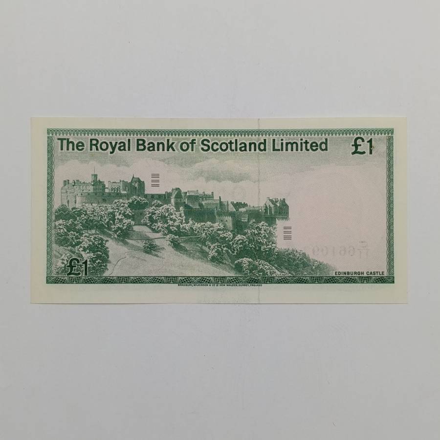Scotland One pound 1981 Royal bank of Scotland uncirculated
