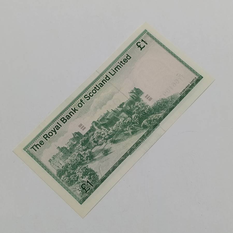 Scotland One pound 1981 Royal bank of Scotland uncirculated
