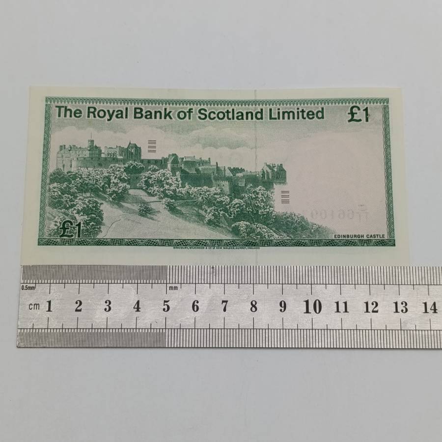 Scotland One pound 1981 Royal bank of Scotland uncirculated