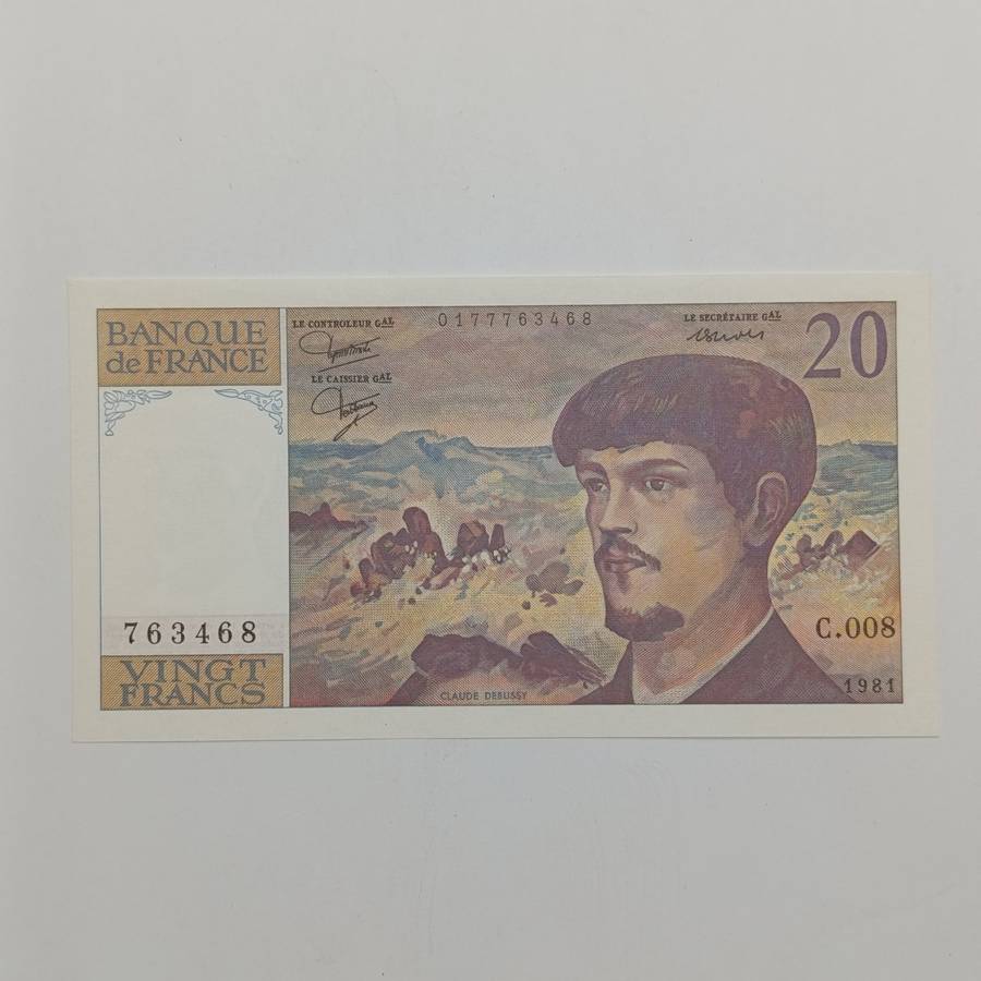 France 20 Francs  banknote 1981 uncirculated