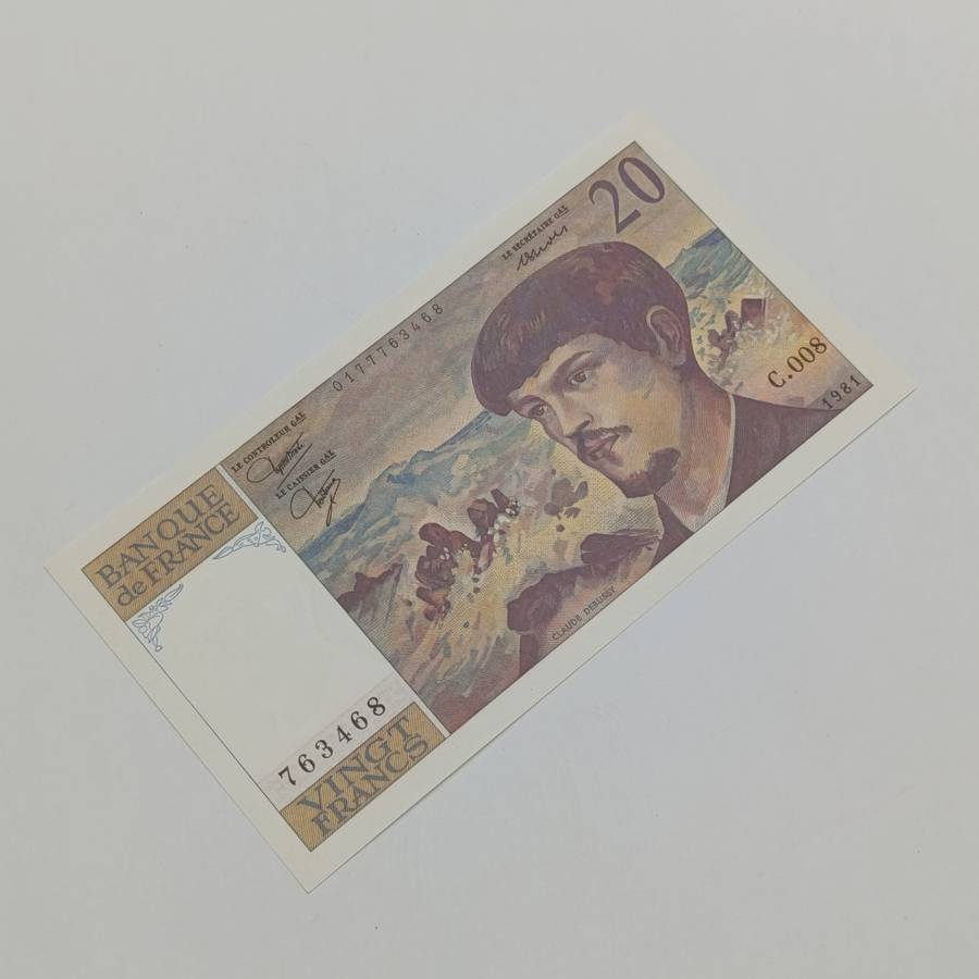 France 20 Francs  banknote 1981 uncirculated
