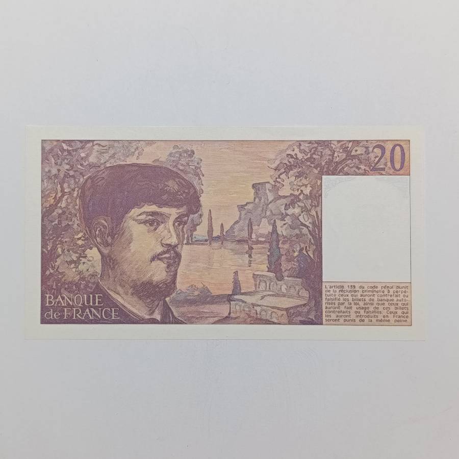 France 20 Francs  banknote 1981 uncirculated