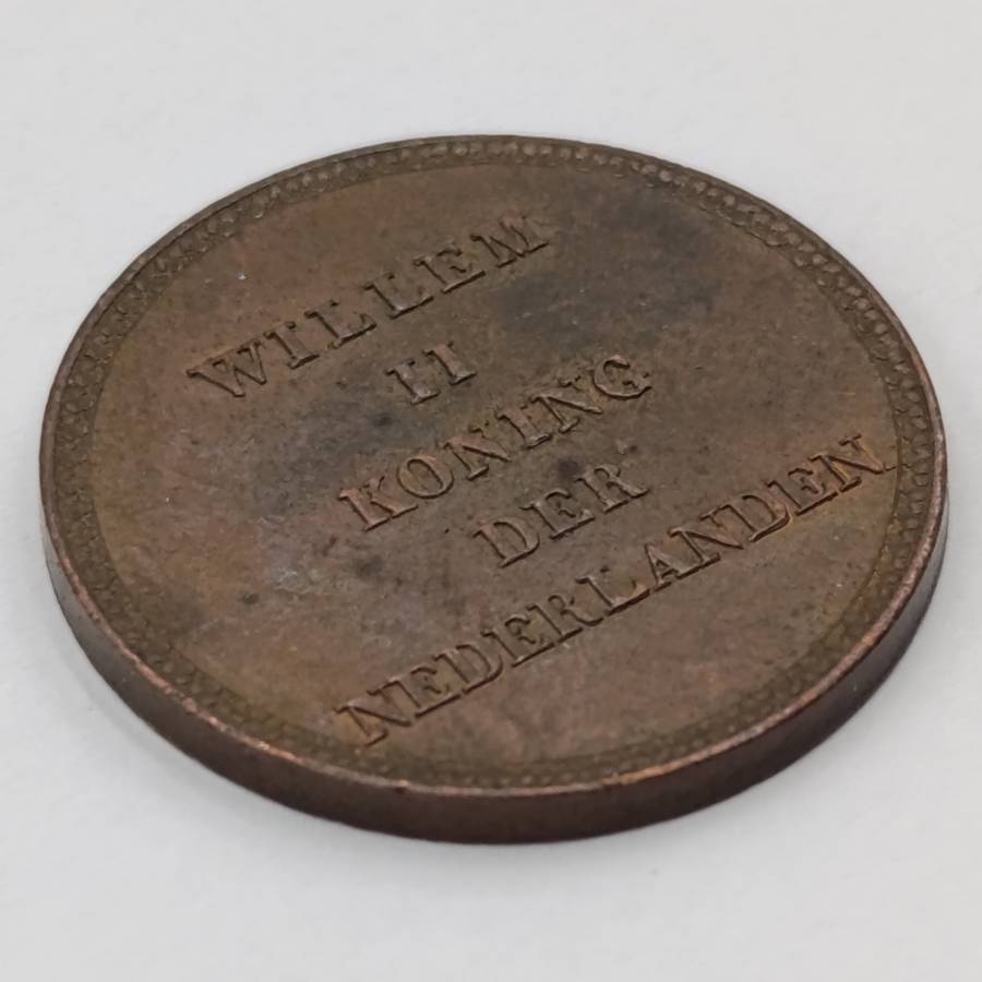 Netherlands inauguration of Willem 2 in 1840 - exallent condition