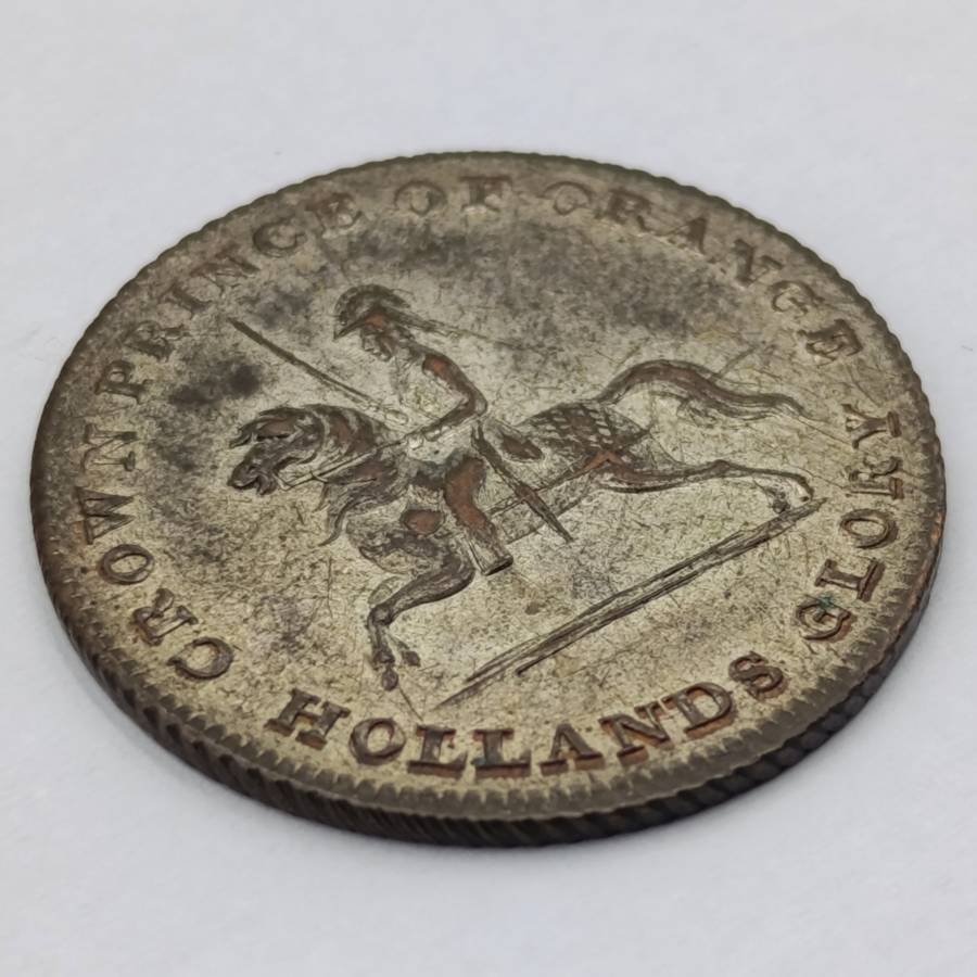 1815 Medal commemorating the role of crown prince Willem II at the battle of Waterloo