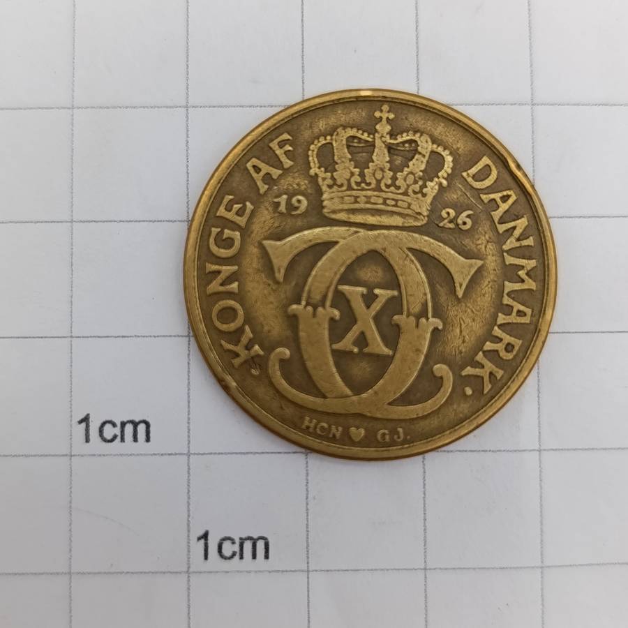 Denmark 1926 Two Kroner