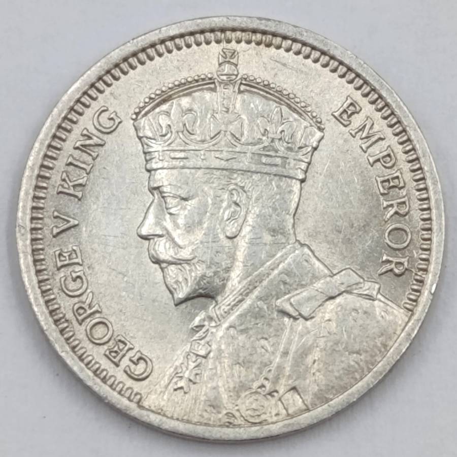 Southern Rhodesia 1936 Tickey 3d AU