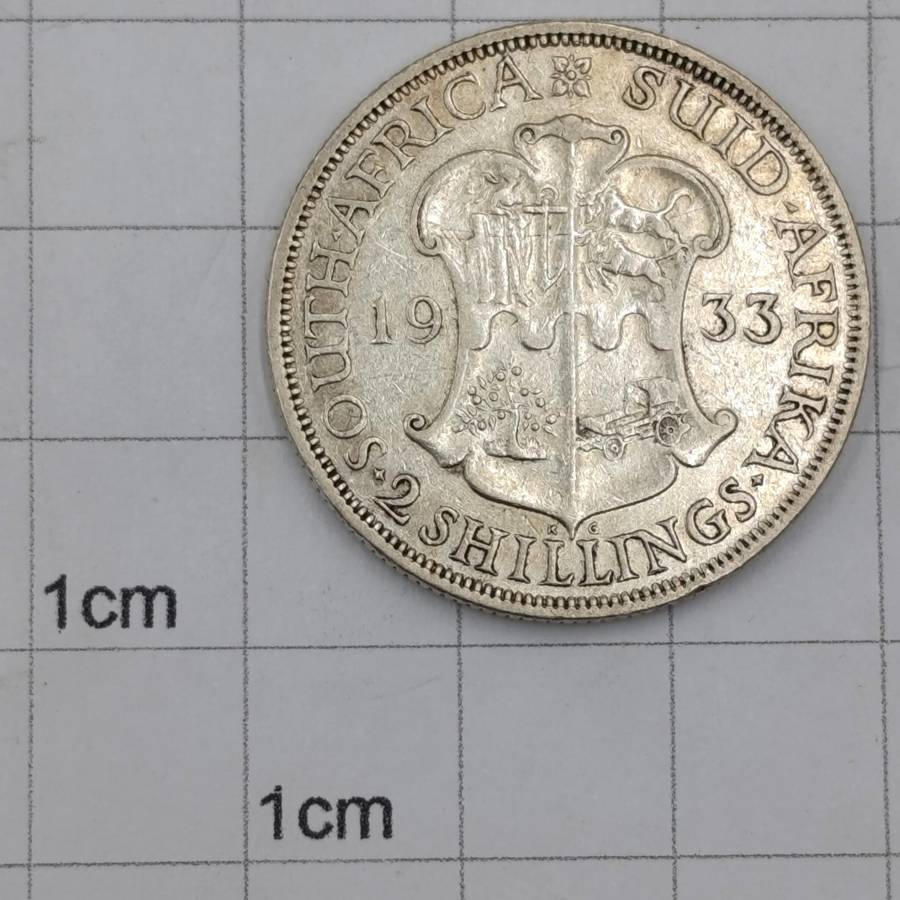 South Africa 1933 Two Shillings VF+