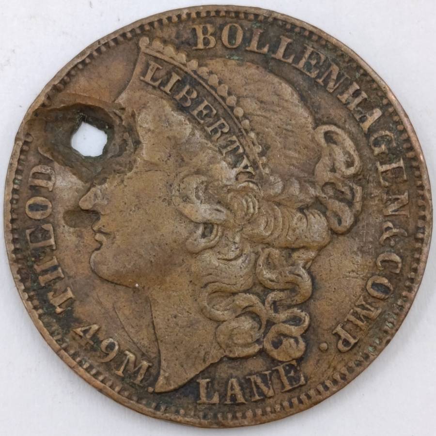 Ballenhagen and Camp New York City Hall token
