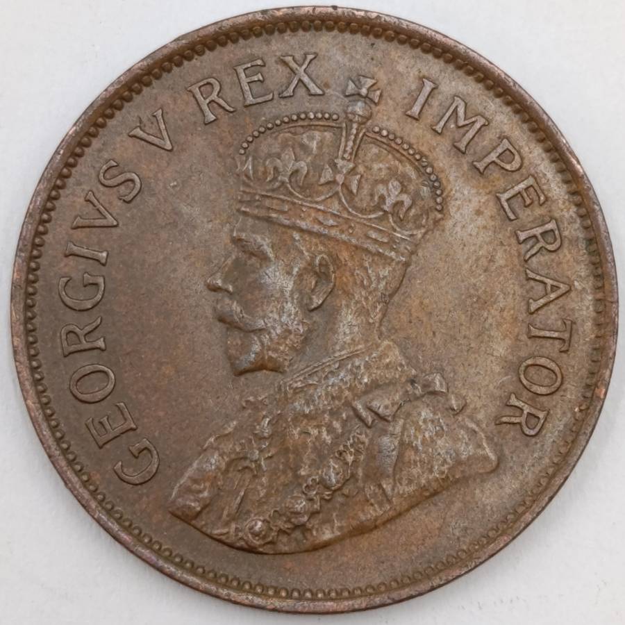 1935 South Africa Half Penny AU