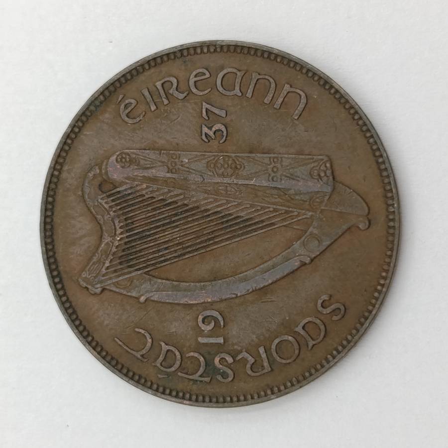 Ireland 1937 Penny XF